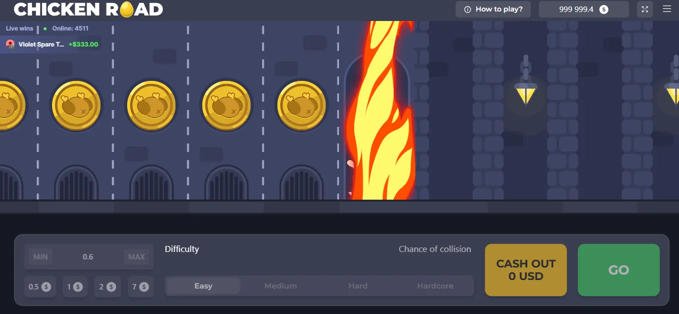 Jouer à Chicken Road App sur mobile.